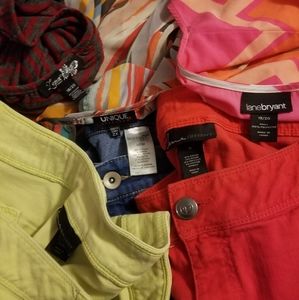 6 piece adult plus size lot